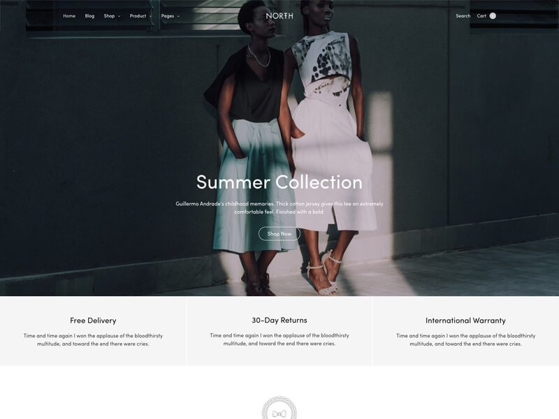 North - WooCommerce WordPress Theme
