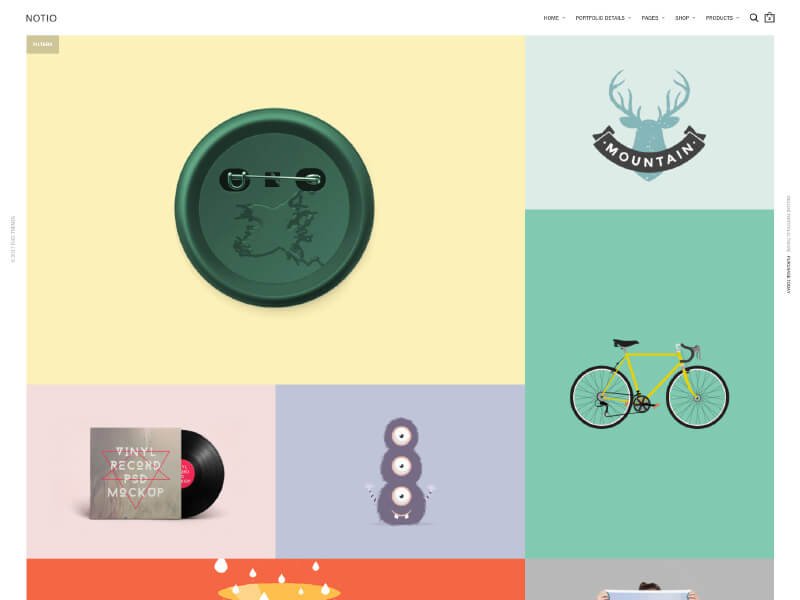 Notio - Creative Portfolio Demo