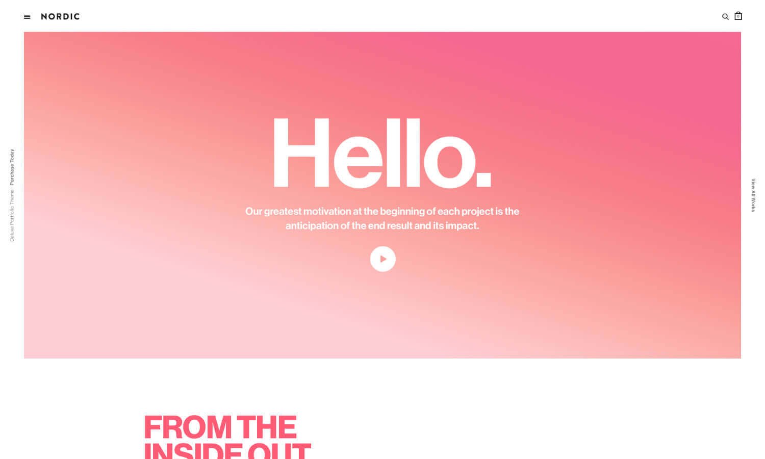 Notio - Creative Portfolio Demo