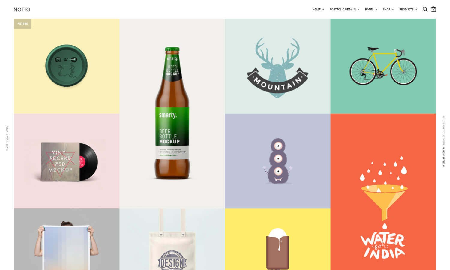 Notio - Creative Portfolio Demo