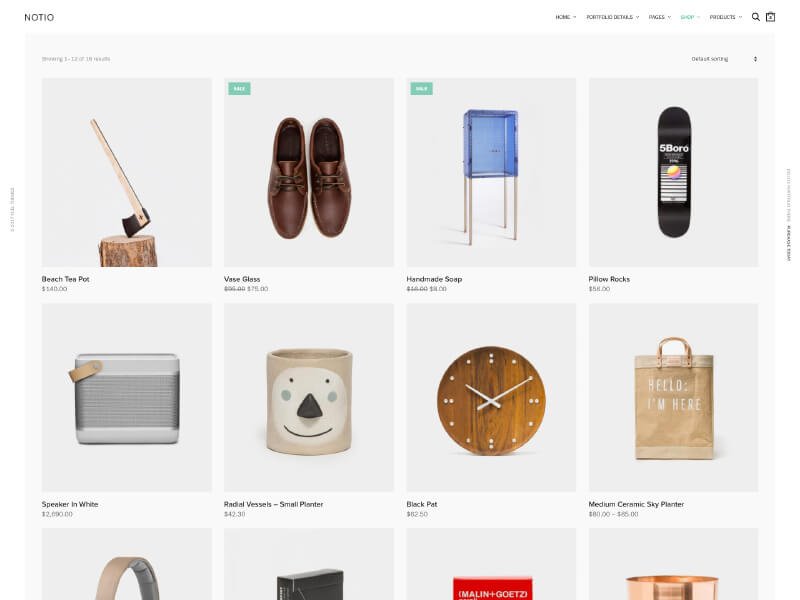 Notio - Creative Portfolio Demo