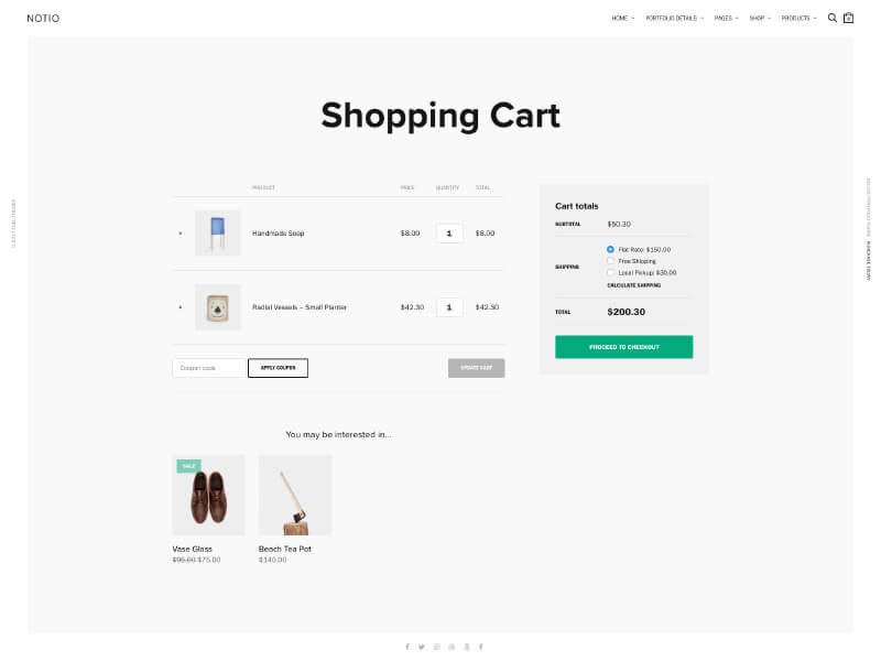 Notio - Creative Portfolio Demo