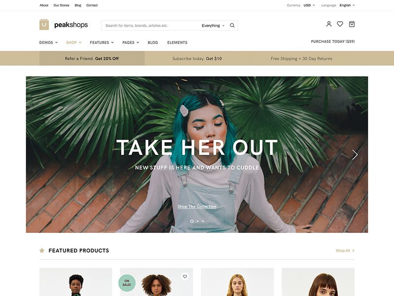 Peakshops - Fashion WooCommerce Theme