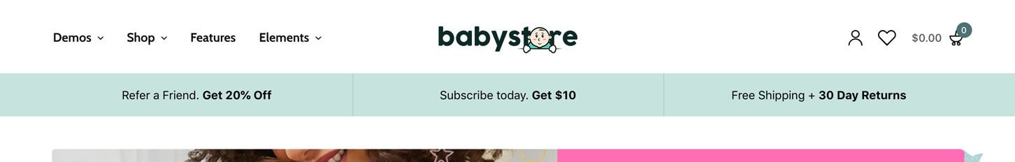 WooCommerce Theme Header Styles