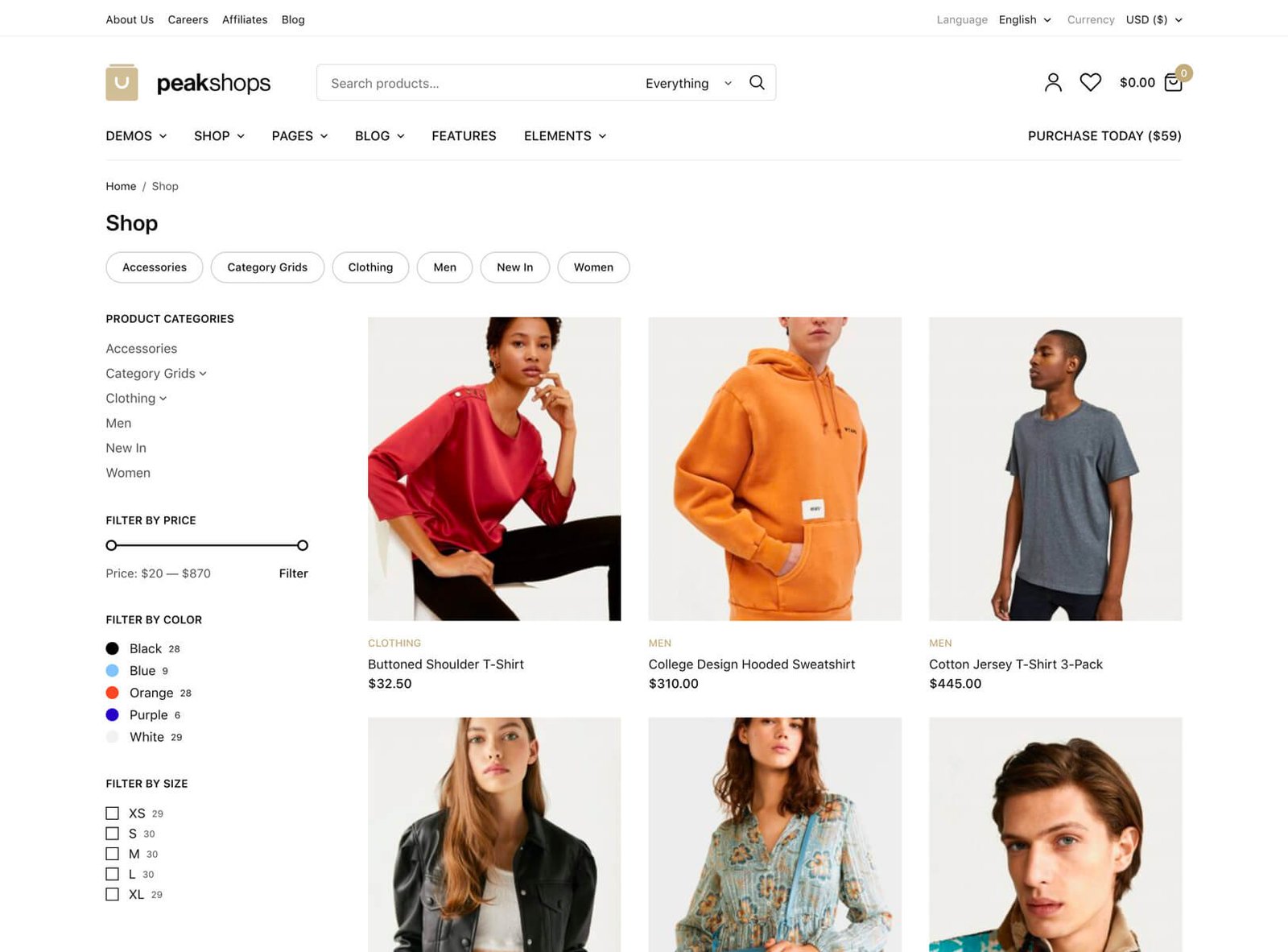 WooCommerce Shop Listing Styles