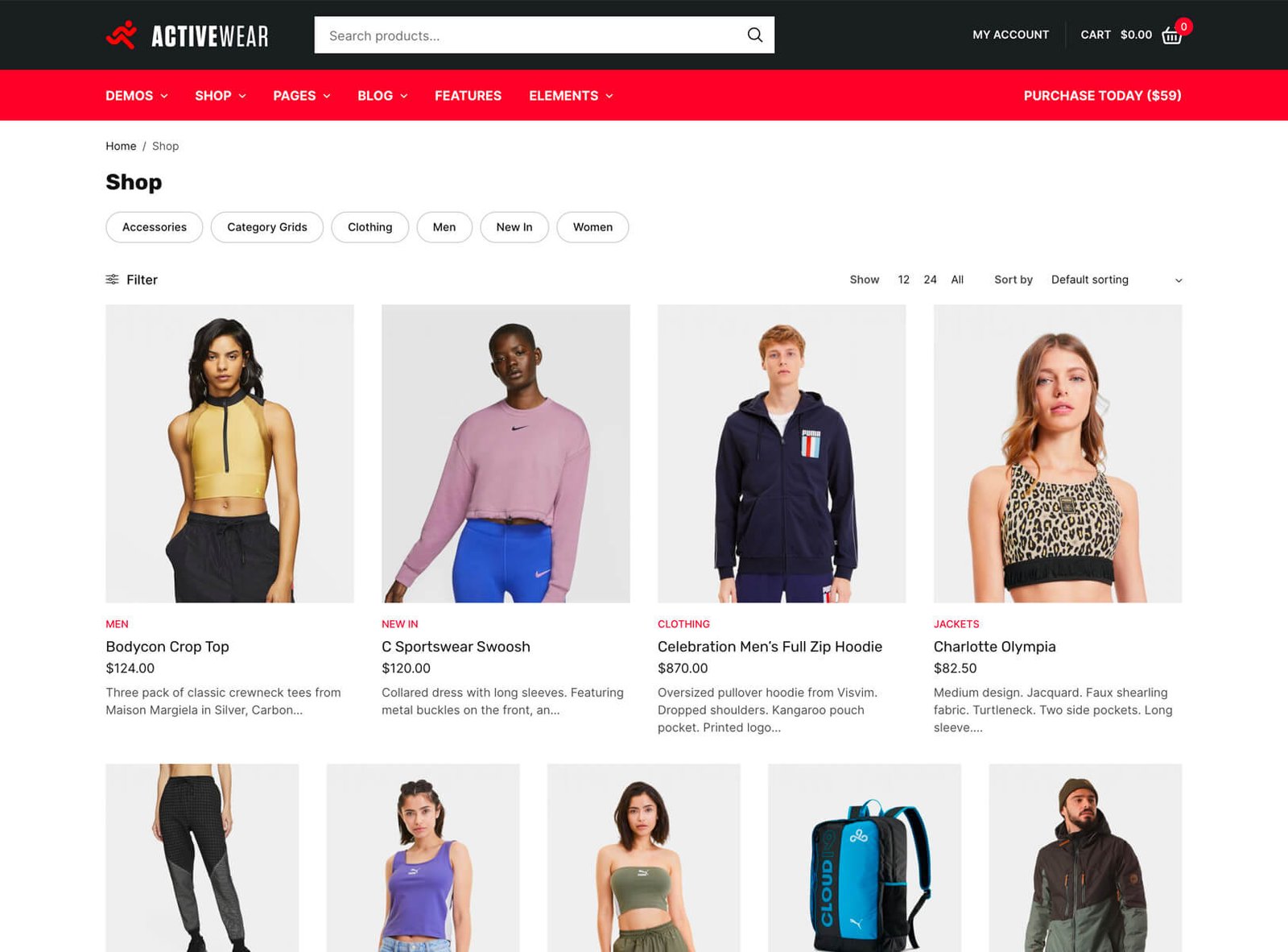 WooCommerce Shop Listing Styles