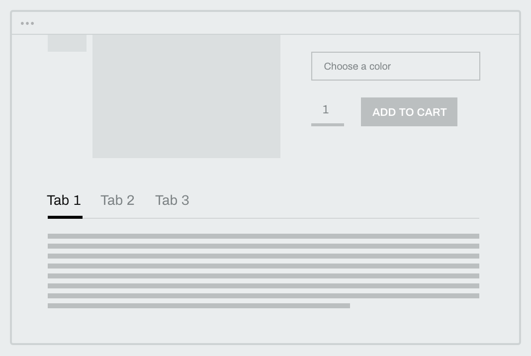 WooCommerce Theme Product Tab Styles