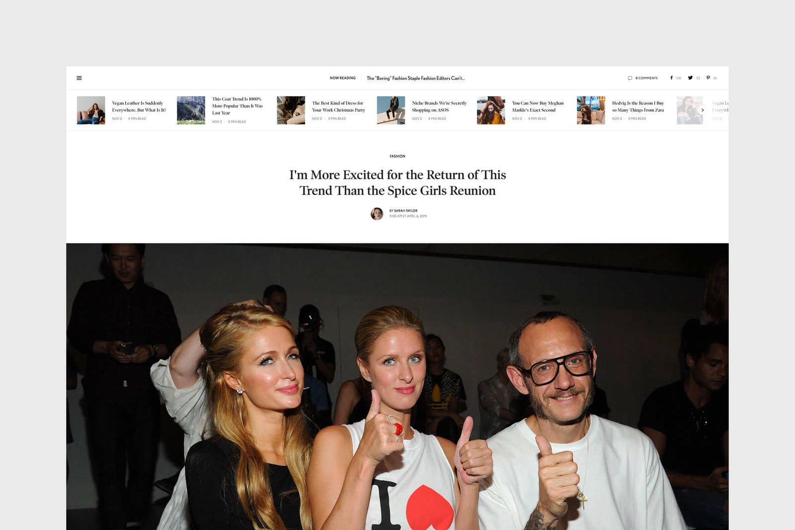 Magazine WordPress Theme Article Style - 2