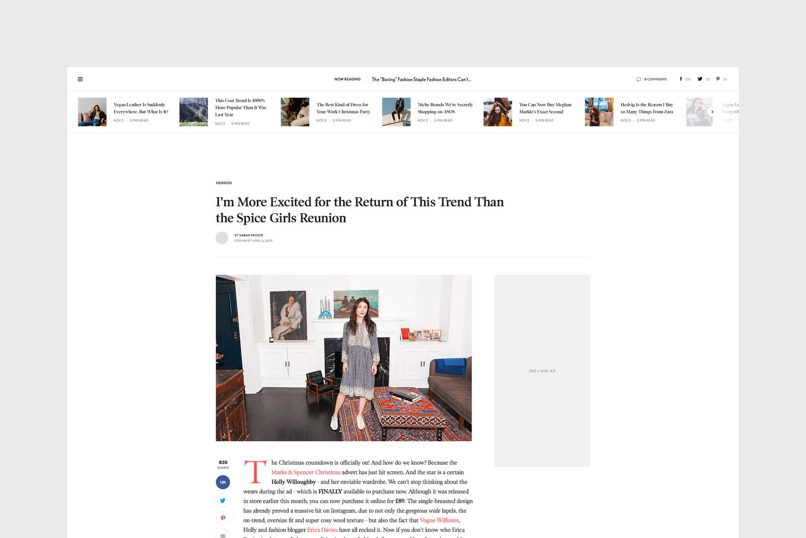 Magazine WordPress Theme Article Style - 4