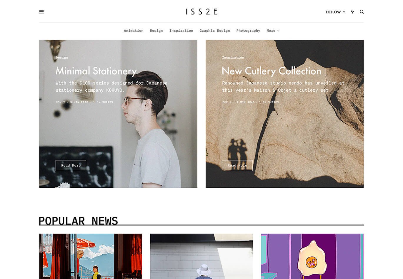 Magazine Theme Demo - 02