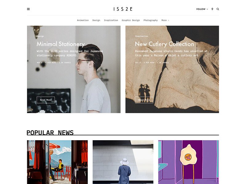 Magazine Theme Demo - 02