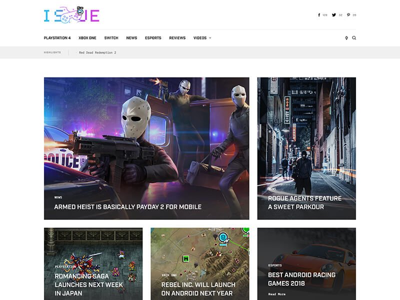 Magazine Theme Demo - 05