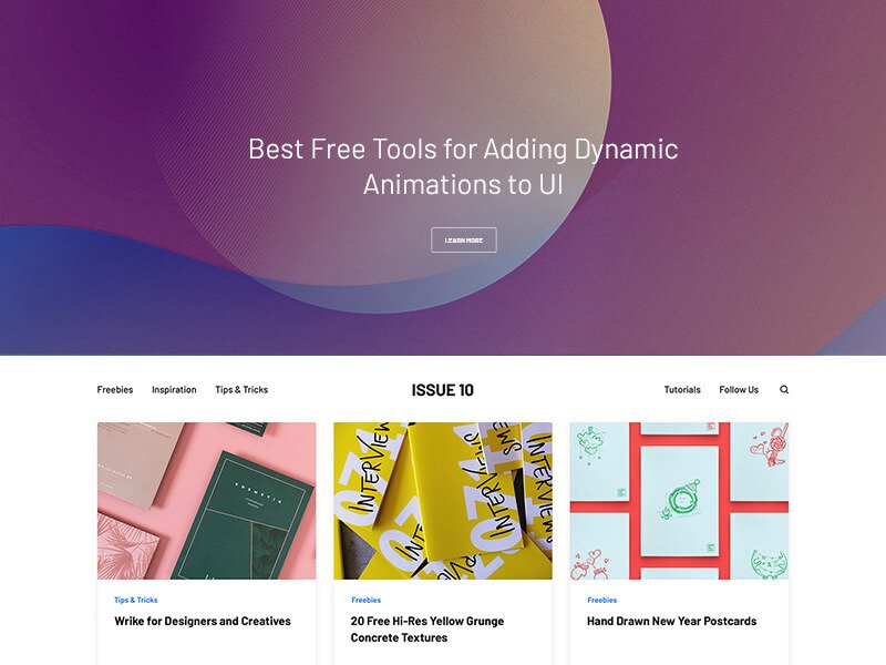 Magazine Theme Demo - 10
