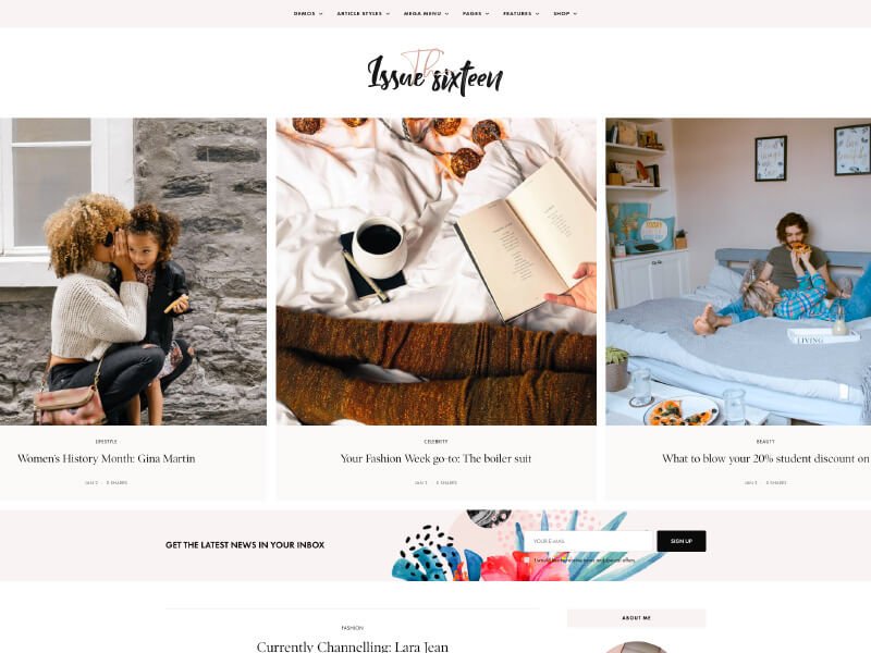 Magazine Theme Demo - 16