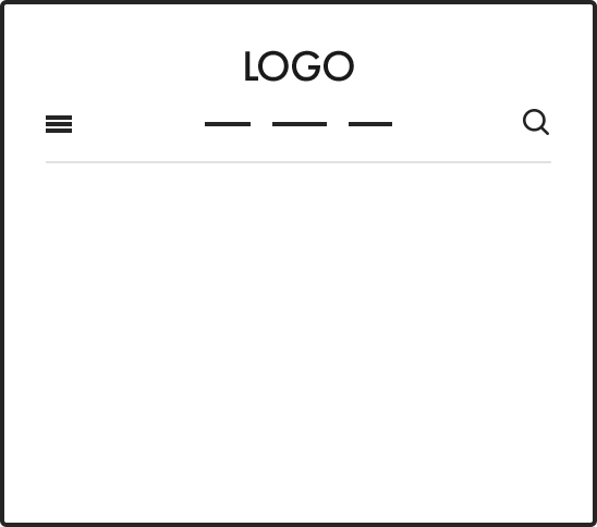 Magazine Theme Header Styles