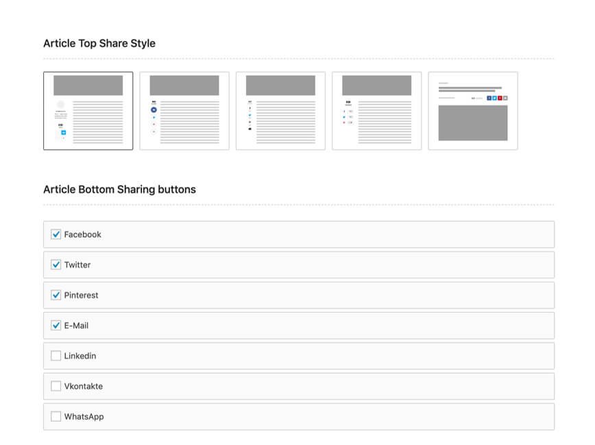 Magazine WordPress Theme Social