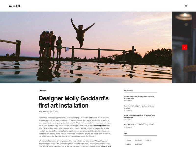 Creative Portfolio Theme