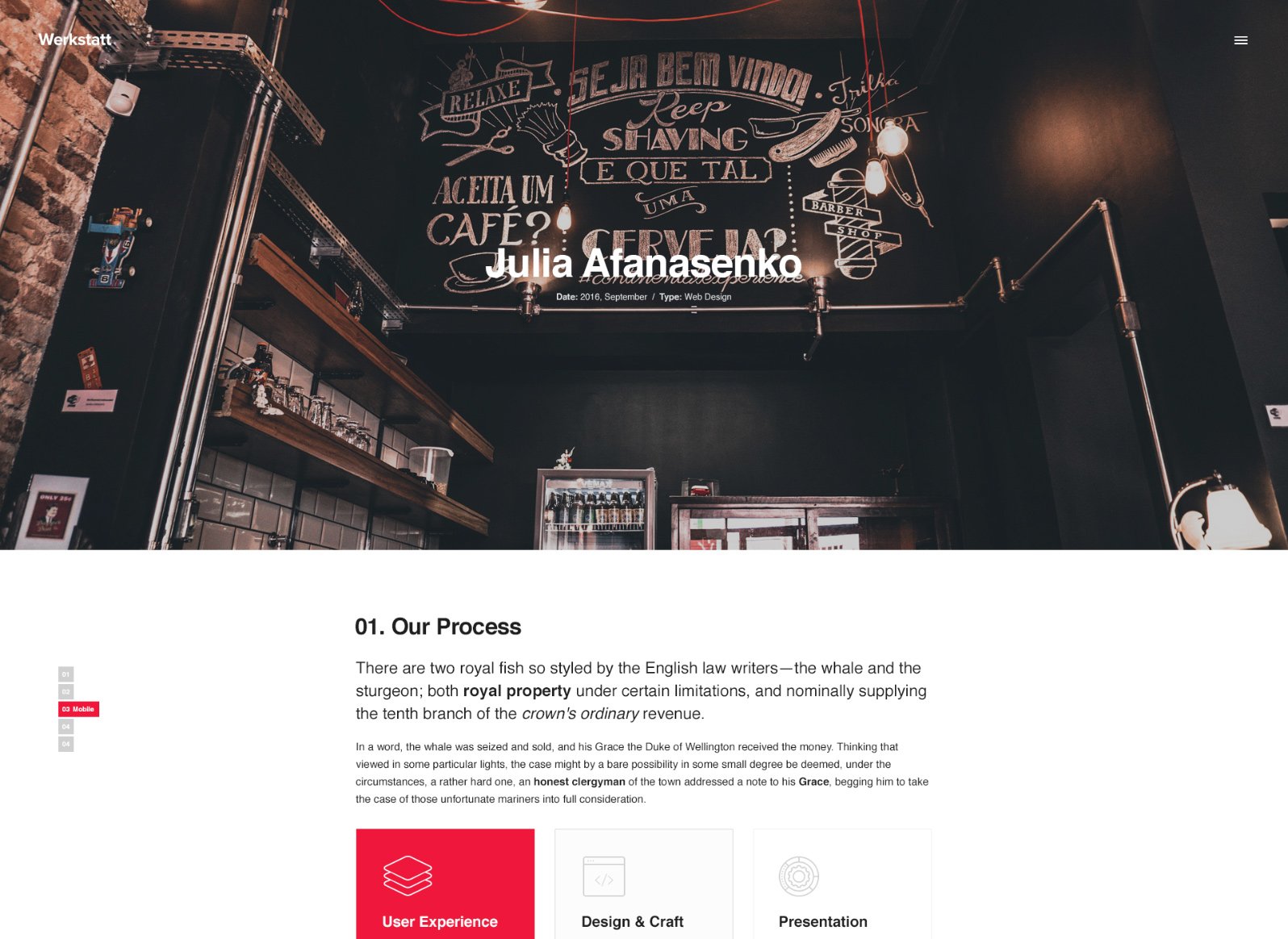 Creative Portfolio Theme