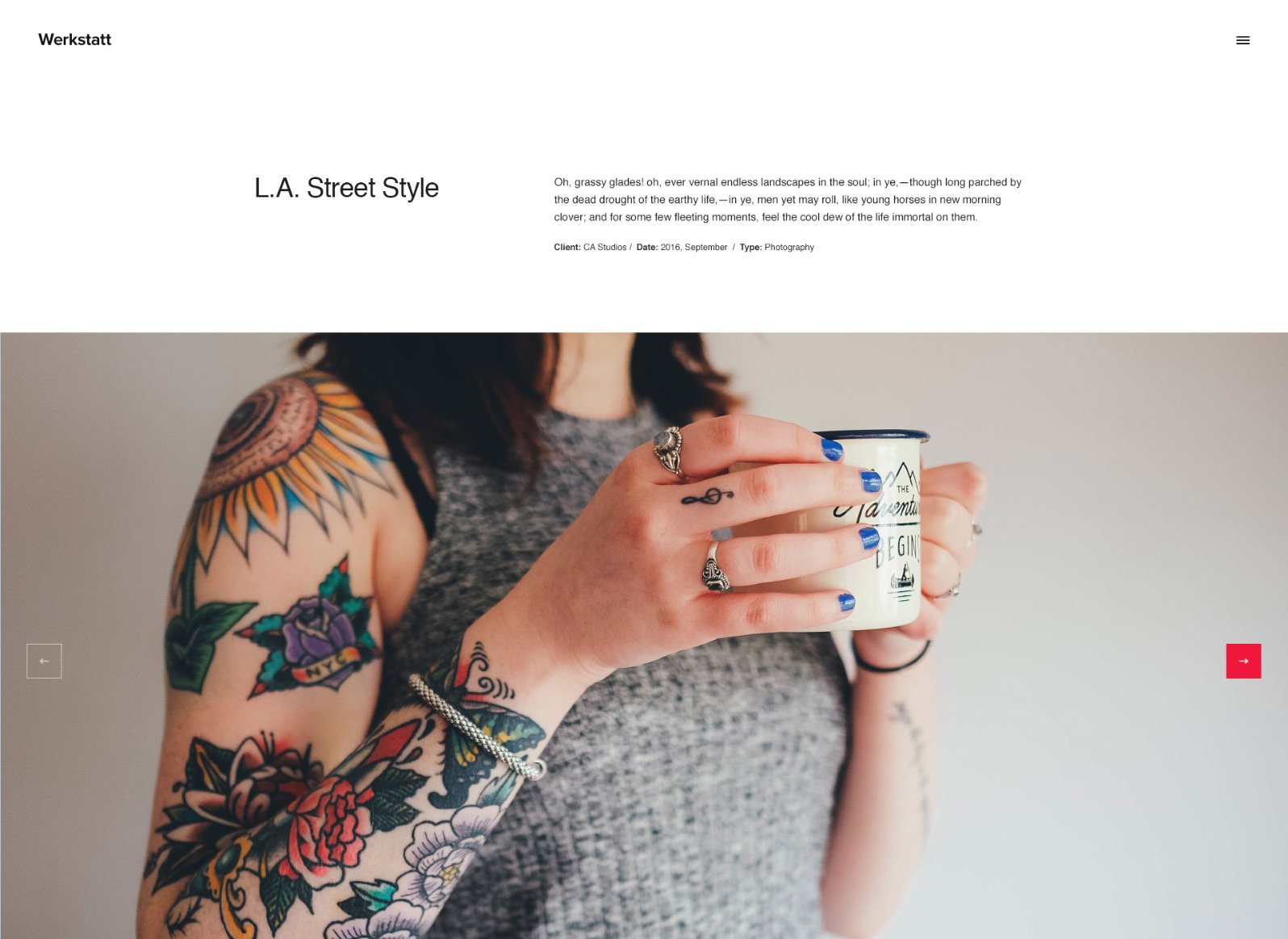 Creative Portfolio Theme