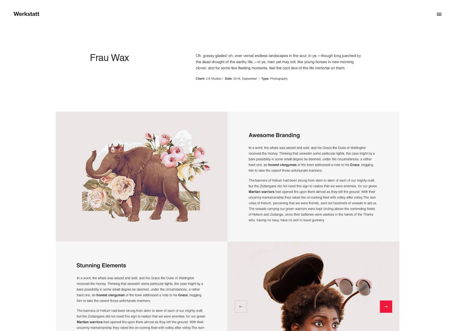 Creative Portfolio Theme