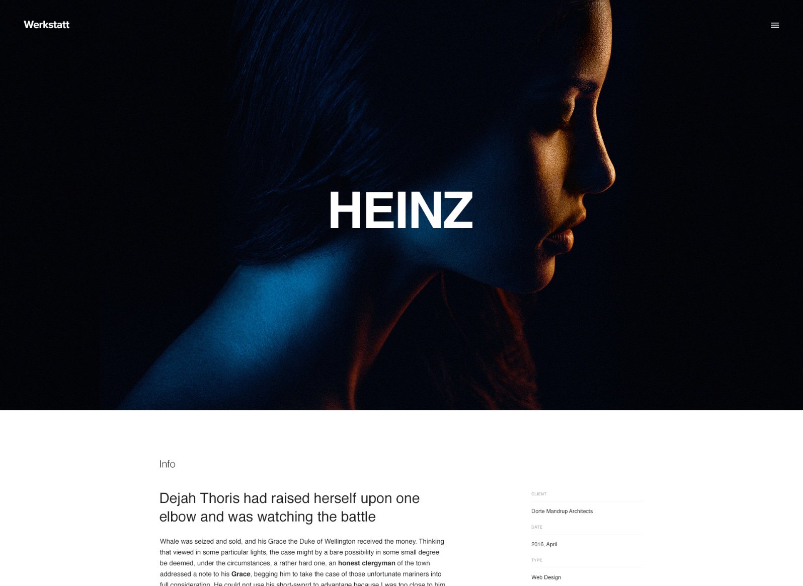 Creative Portfolio Theme