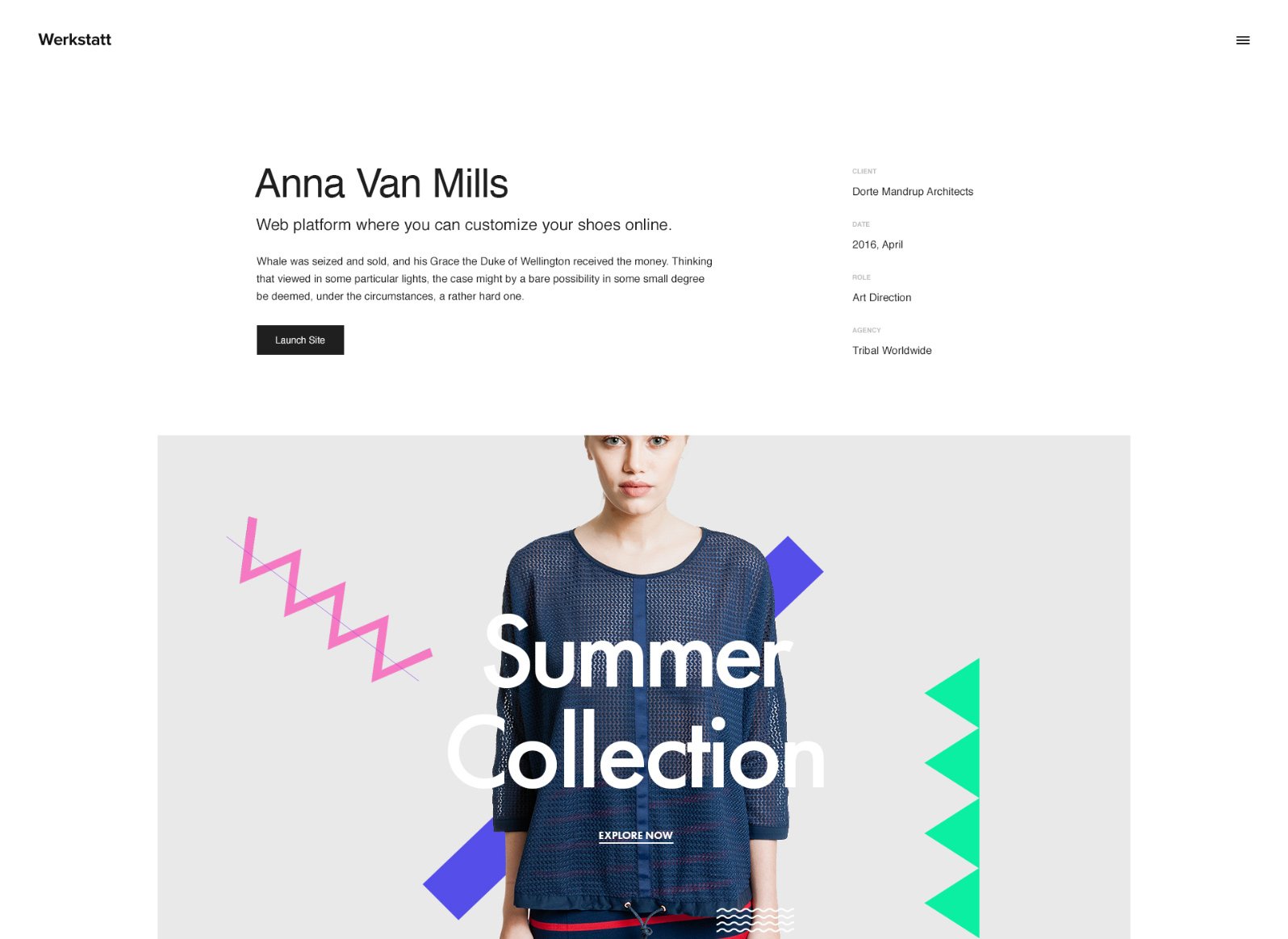 Creative Portfolio Theme