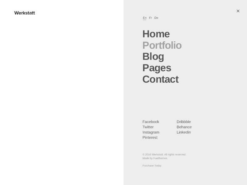 Creative Portfolio Theme