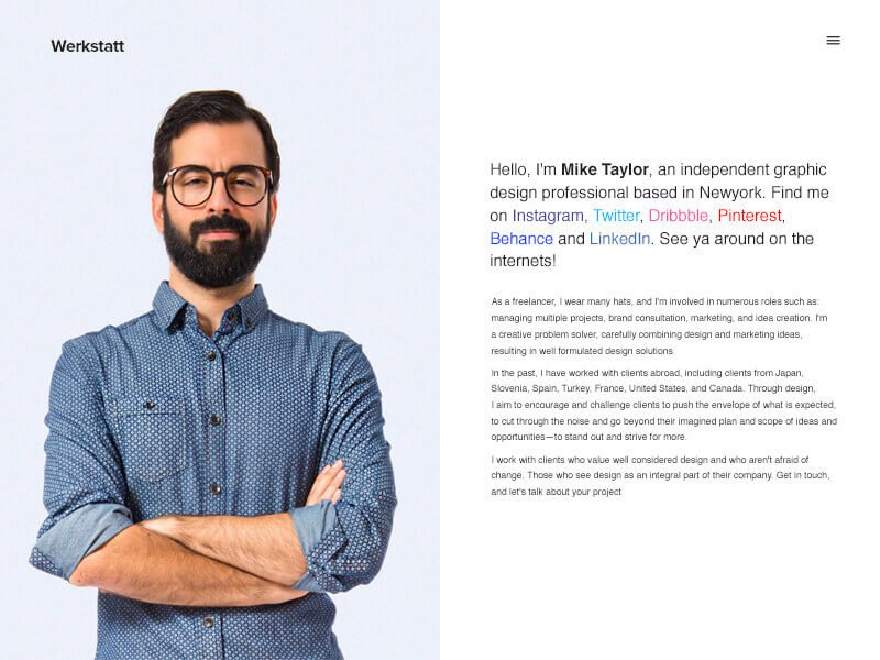 Creative Portfolio Theme